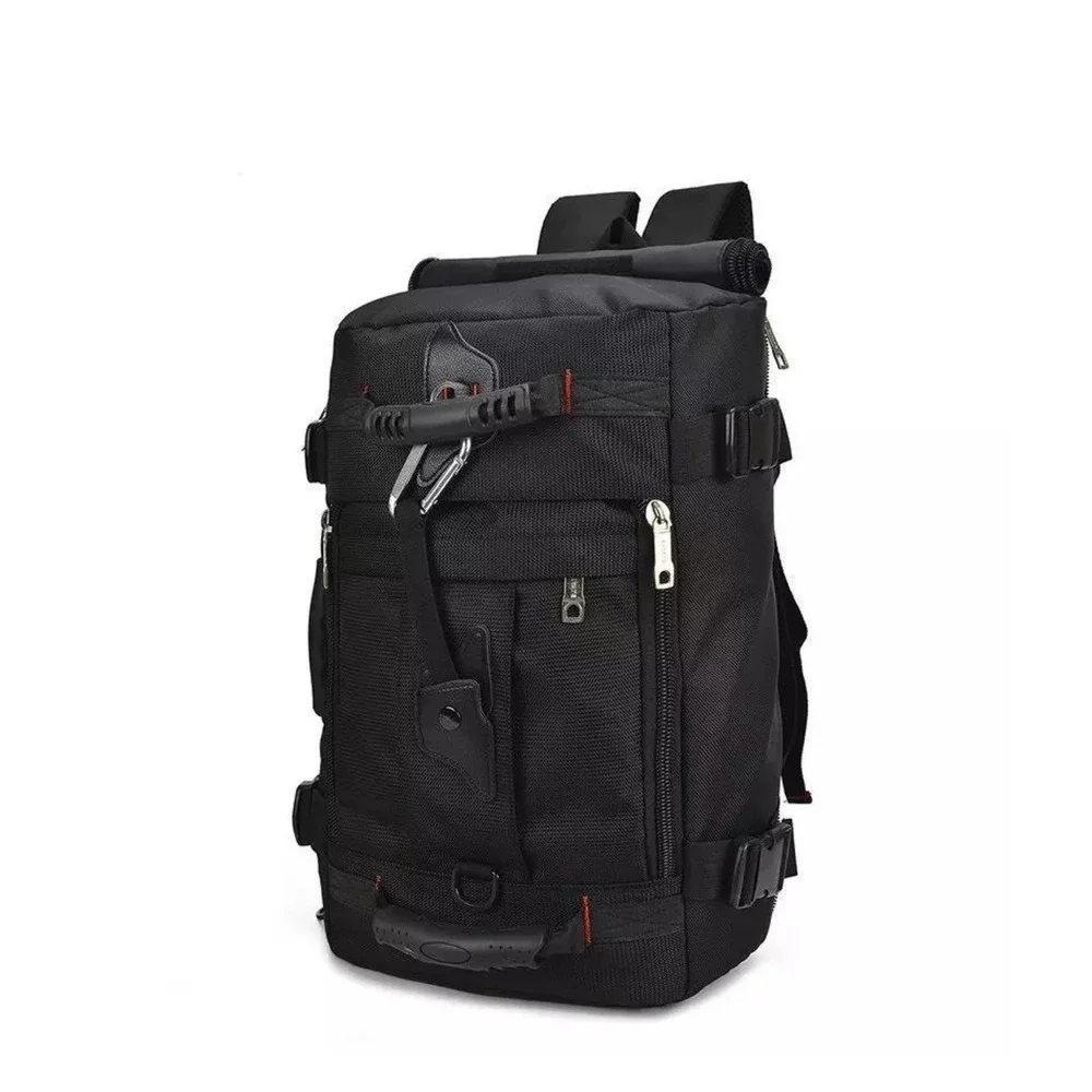 Whitzman Travel ‎ Carry On Backpack Durable Duffle-Large Black Waterproof
